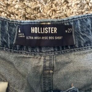 Hollister High-Rise Denim Shorts